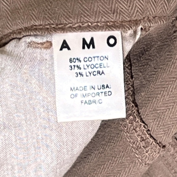 NWT AMO Sheryl Trouser in Coffee Size 26 - Picture 9 of 13